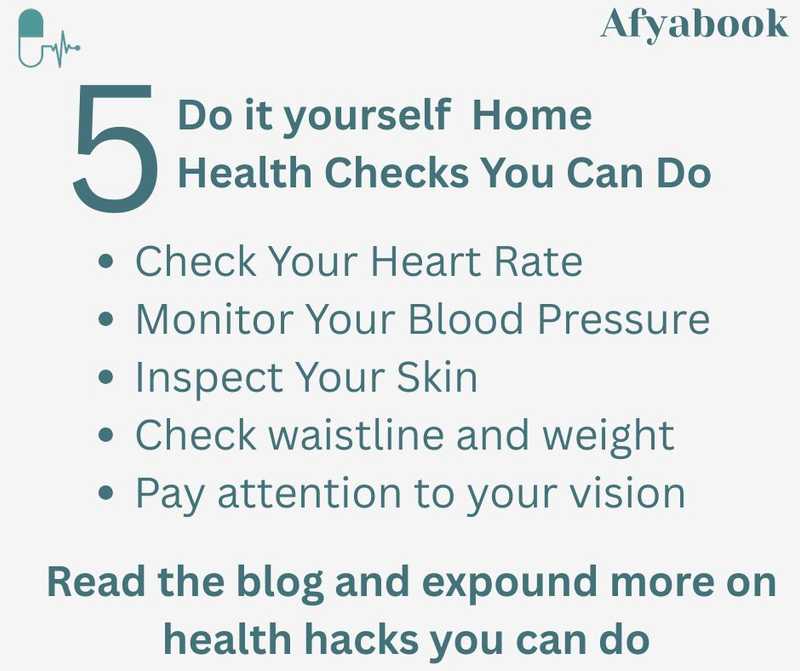 When to Schedule AfyaBook Lab Checks and 5 Do-It-Yourself Home Health Checks